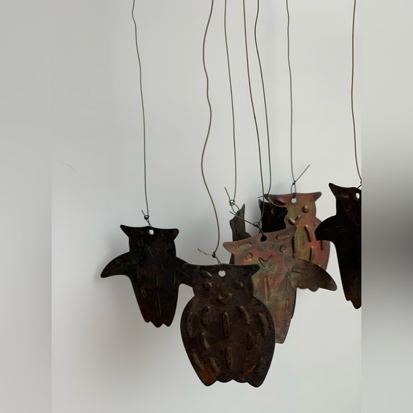 Vintage owl  Bird wind chime (video) - Picture 7 of 9